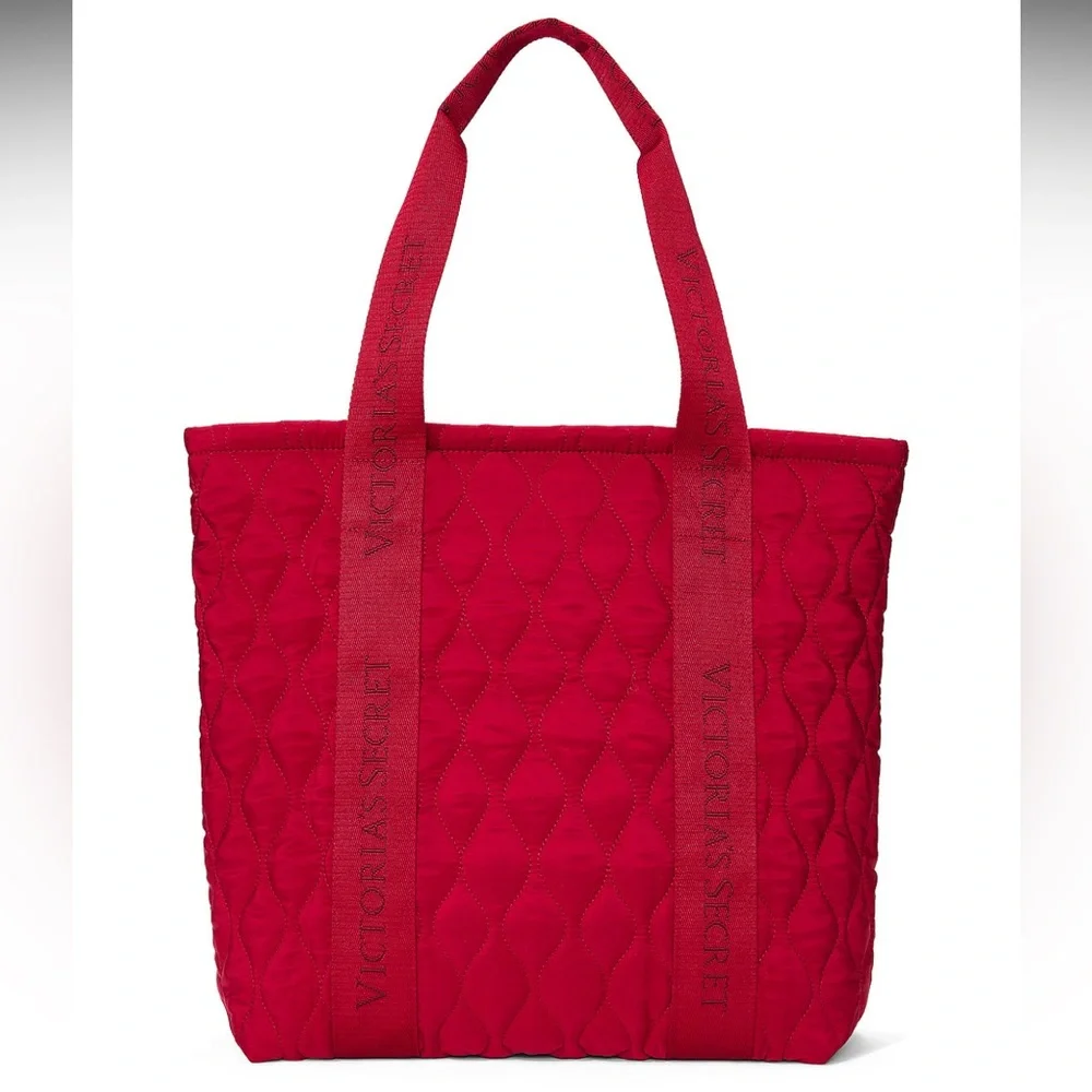 Victoria’s Secret Quilted Tote Bag